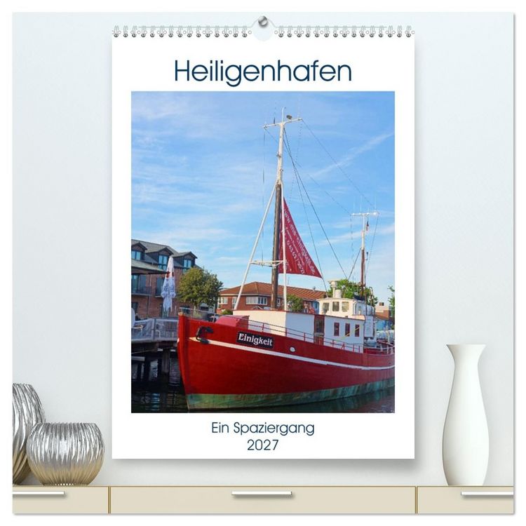 Produktbild: Heiligenhafen Ein Spaziergang (hochwertiger Premium Wandkalender 2027 DIN A2 hoch), Kunstdruck in Hochglanz