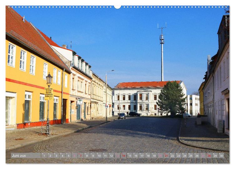 Produktbild: Brandenburg - Luckenwalde - Ein Stadtspaziergang (hochwertiger Premium Wandkalender 2026 DIN A2 quer), Kunstdruck in Hochglanz