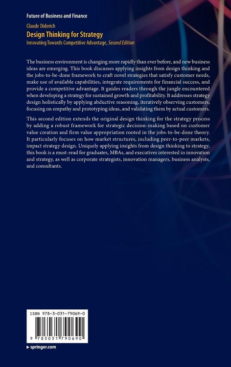 Produktbild: Design Thinking for Strategy