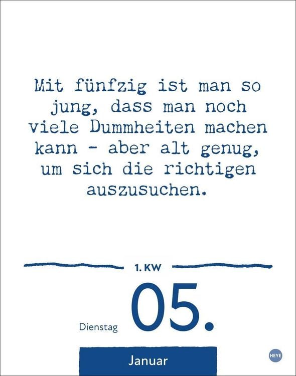 Produktbild: Dumme Spr&uuml;che f&uuml;r jeden Anlass Tagesabrei&szlig;kalender 2027
