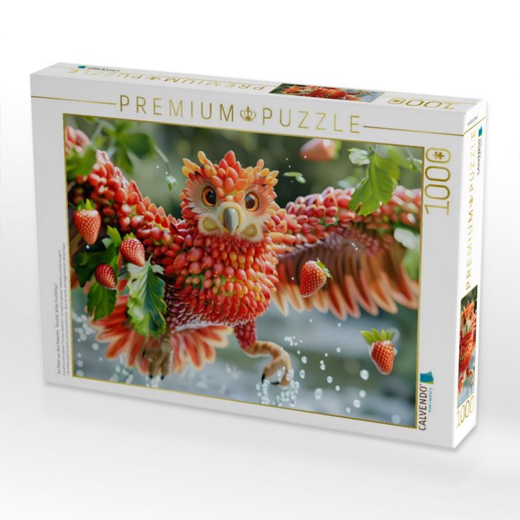 Produktbild: CALVENDO Puzzle Ein Motiv aus dem Kalender "Vorsicht, Wilde Fr&uuml;chtchen" | 1000 Teile Lege-Gr&ouml;&szlig;e 64x48cm Foto-Puzzle f&uuml;r gl&uuml;ckliche Stunden