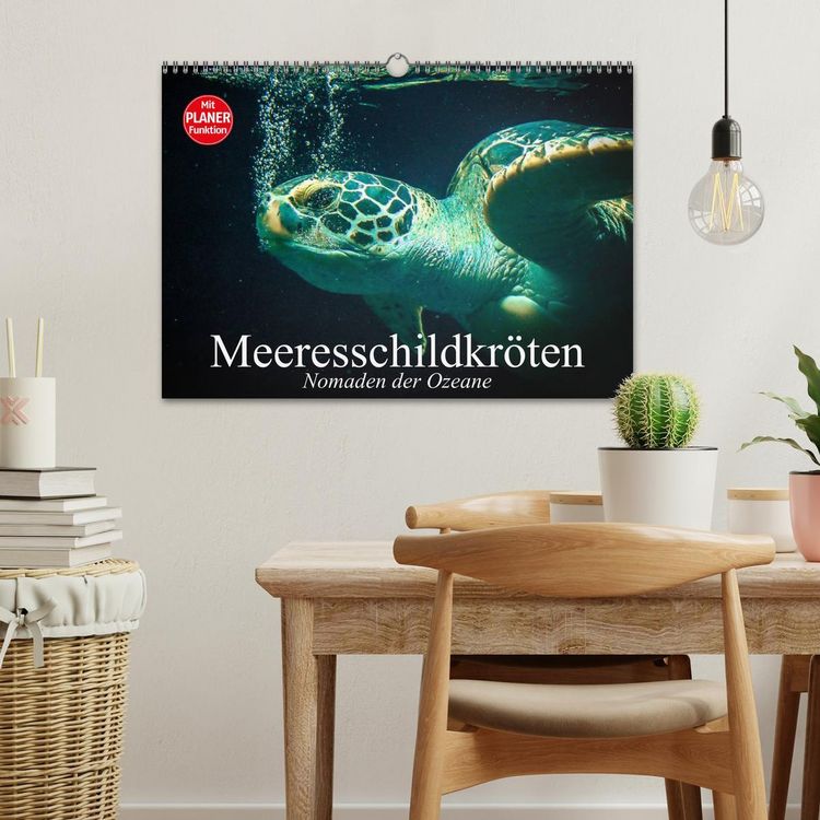 Produktbild: Meeresschildkr&ouml;ten. Nomaden der Ozeane (Wandkalender 2026 DIN A3 quer), CALVENDO Monatskalender