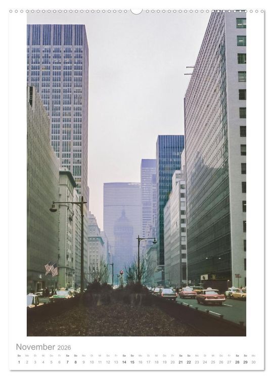 Produktbild: New York City 1963 (Wandkalender 2026 DIN A2 hoch), CALVENDO Monatskalender