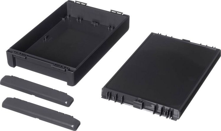 Produktbild: Bopla Bocube B 261706 ABS-7024 96036324 Industrie-Geh&auml;use 170 x 271 x 60 ABS Graphitgrau (RAL 7024) 1 St.