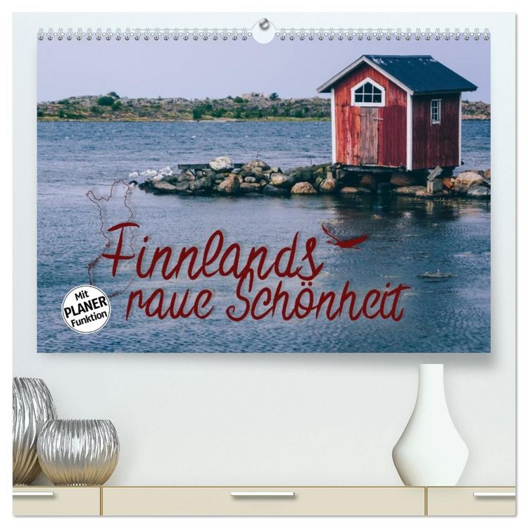 Produktbild: Finnlands raue Sch&ouml;nheit (hochwertiger Premium Wandkalender 2027 DIN A2 quer), Kunstdruck in Hochglanz