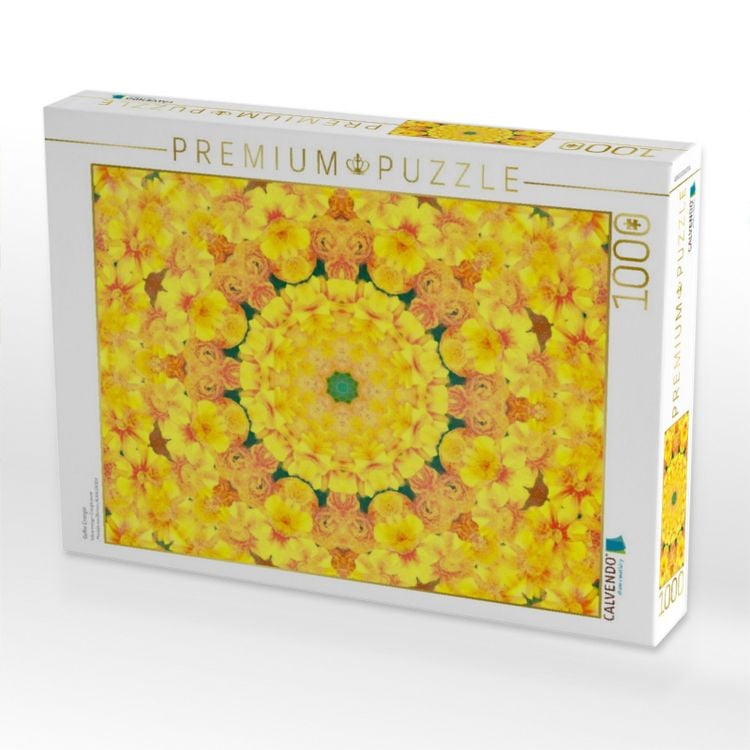 Produktbild: CALVENDO Puzzle Gelbe Energie | 1000 Teile Lege-Gr&ouml;&szlig;e 64x48cm Foto-Puzzle f&uuml;r gl&uuml;ckliche Stunden