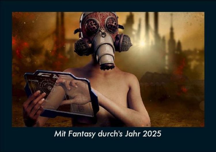 Produktbild: Mit Fantasy durch's Jahr 2025 Fotokalender DIN A5