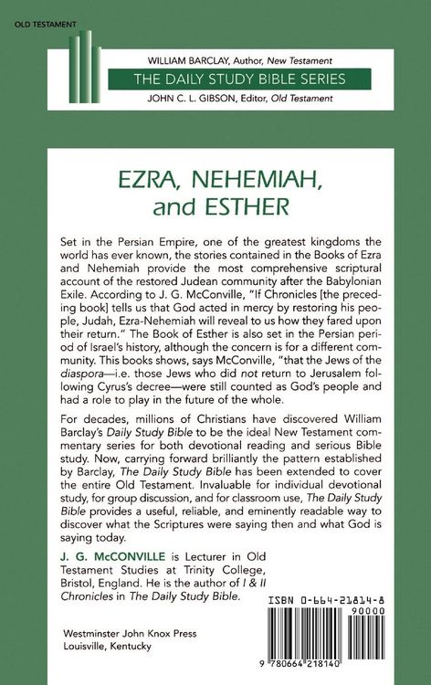 Produktbild: Ezra, Nehemiah, and Esther