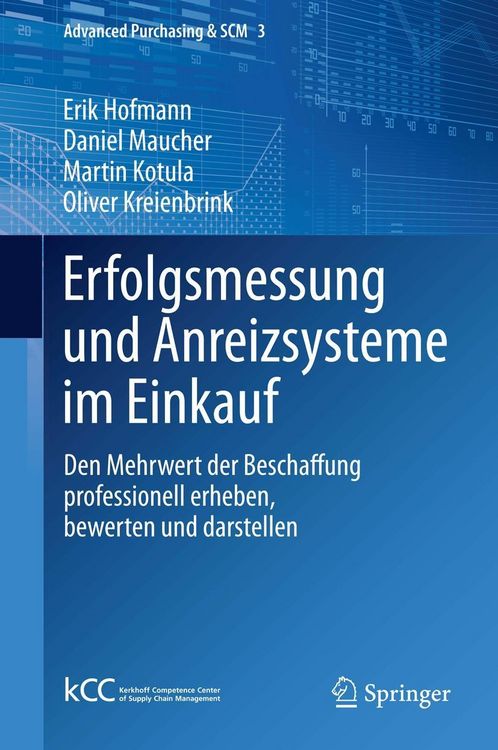 Produktbild: Erfolgsmessung und Anreizsysteme im Einkauf