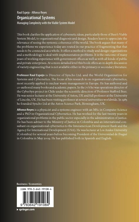 Produktbild: Organizational Systems