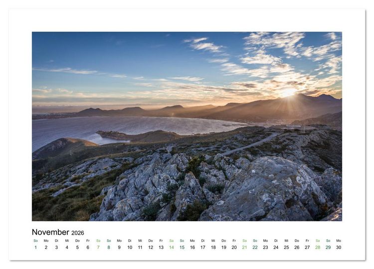 Produktbild: Sehnsucht nach Mallorca (Wandkalender 2026 DIN A2 quer), CALVENDO Monatskalender