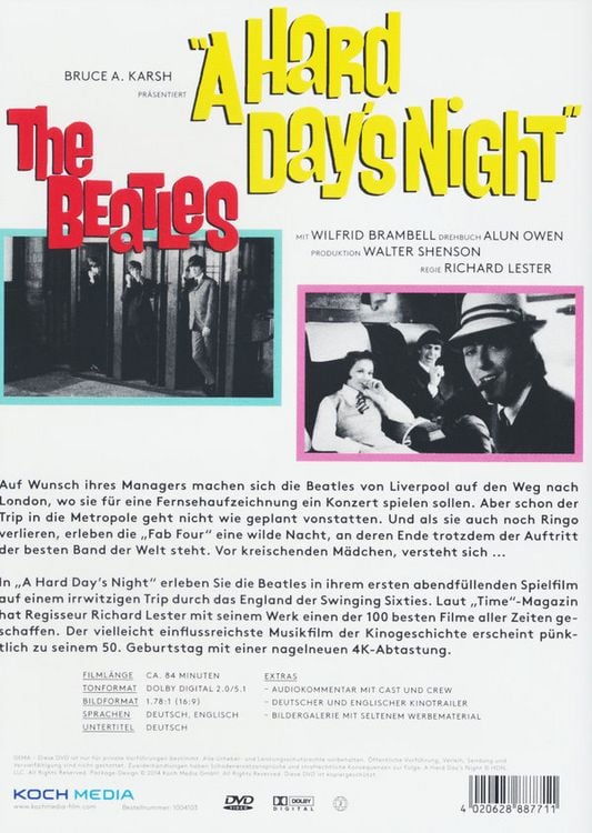 Produktbild: Beatles - A Hard Day's Night