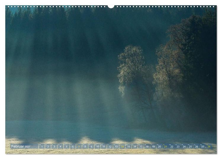 Produktbild: Spaziergang im Wald (hochwertiger Premium Wandkalender 2027 DIN A2 quer), Kunstdruck in Hochglanz