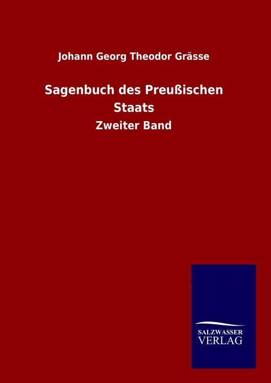 Produktbild: Sagenbuch des Preu&szlig;ischen Staats
