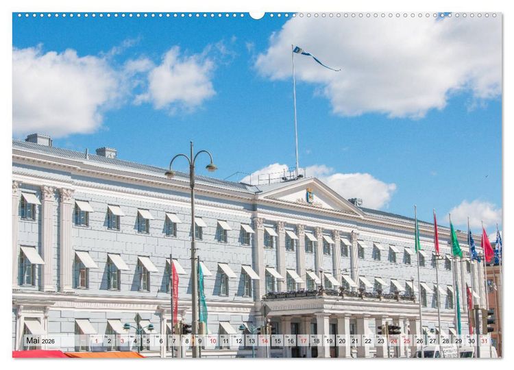 Produktbild: Helsinki - Wundersch&ouml;ne Ostseemetropole (hochwertiger Premium Wandkalender 2026 DIN A2 quer), Kunstdruck in Hochglanz