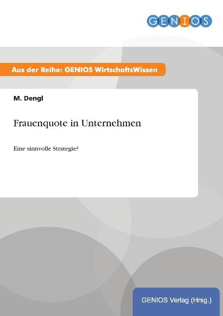 Produktbild: Frauenquote in Unternehmen