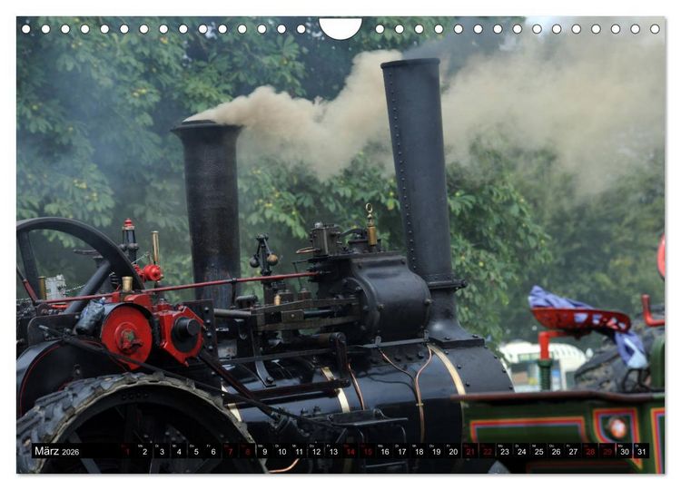 Produktbild: Irish Steam - 50. Dampftreffen in Stradbally (Wandkalender 2026 DIN A4 quer), CALVENDO Monatskalender