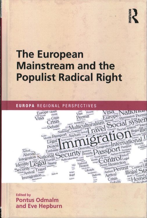 Produktbild: The European Mainstream and the Populist Radical Right
