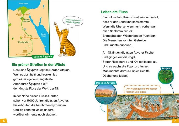 Produktbild: WAS IST WAS Erstes Lesen Band 27. Das alte &Auml;gypten