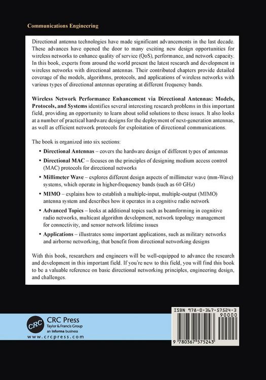 Produktbild: Wireless Network Performance Enhancement via Directional Antennas