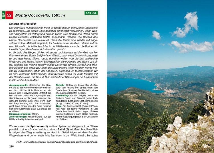 Produktbild: ROTHER Wanderf&uuml;hrer Apulien und Basilikata. 50 Touren im S&uuml;den Italiens &ndash; Gargano, Salento, Valle d&rsquo;Agri, Alberobello und Castel del Monte