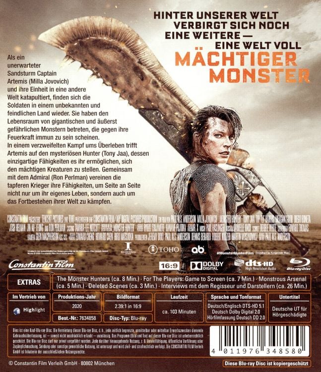 Produktbild: Monster Hunter