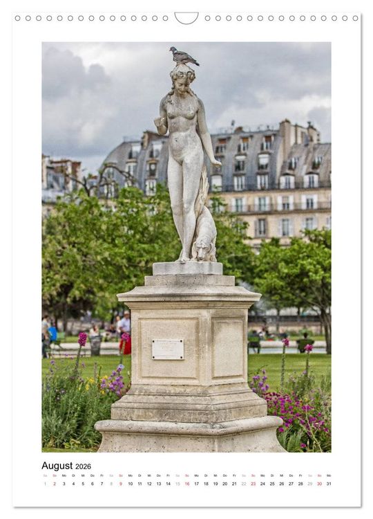 Produktbild: Paris (Wandkalender 2026 DIN A3 hoch), CALVENDO Monatskalender