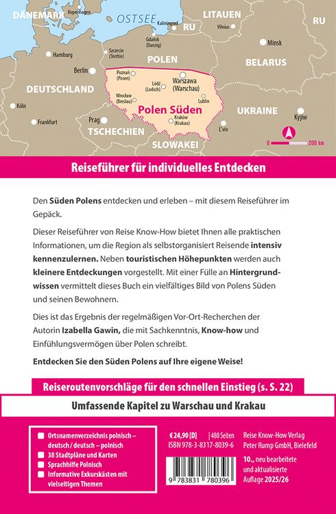 Produktbild: Reise Know-How Reiseführer Polen - Der Süden