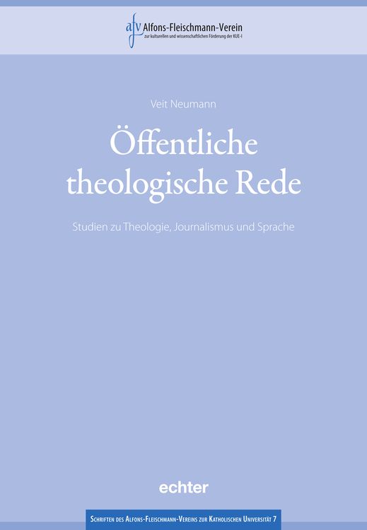 Produktbild: &Ouml;ffentliche theologische Rede