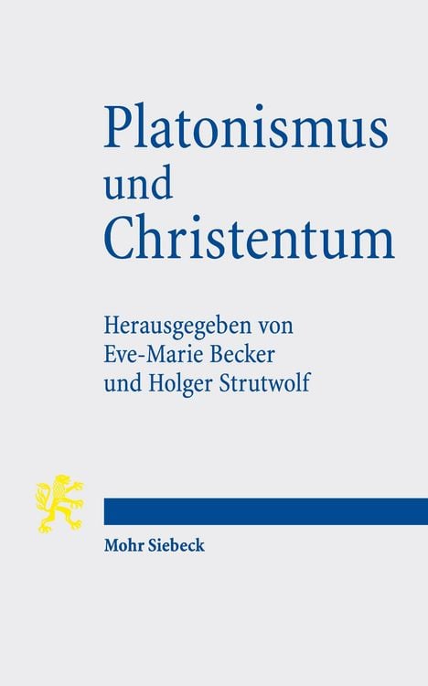 Produktbild: Platonismus und Christentum