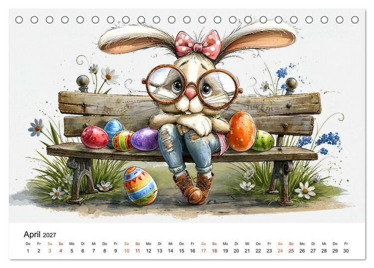 Produktbild: Tieralarm - Fell, Fun & Firlefanz (Tischkalender 2027 DIN A5 quer), CALVENDO Monatskalender