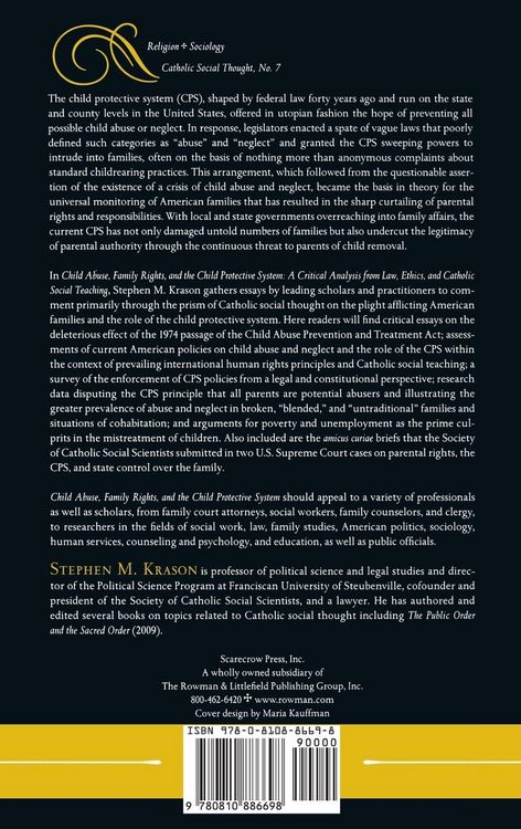 Produktbild: Child Abuse, Family Rights, and the Child Protective System