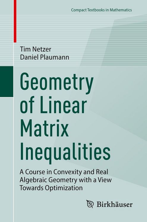 Produktbild: Geometry of Linear Matrix Inequalities