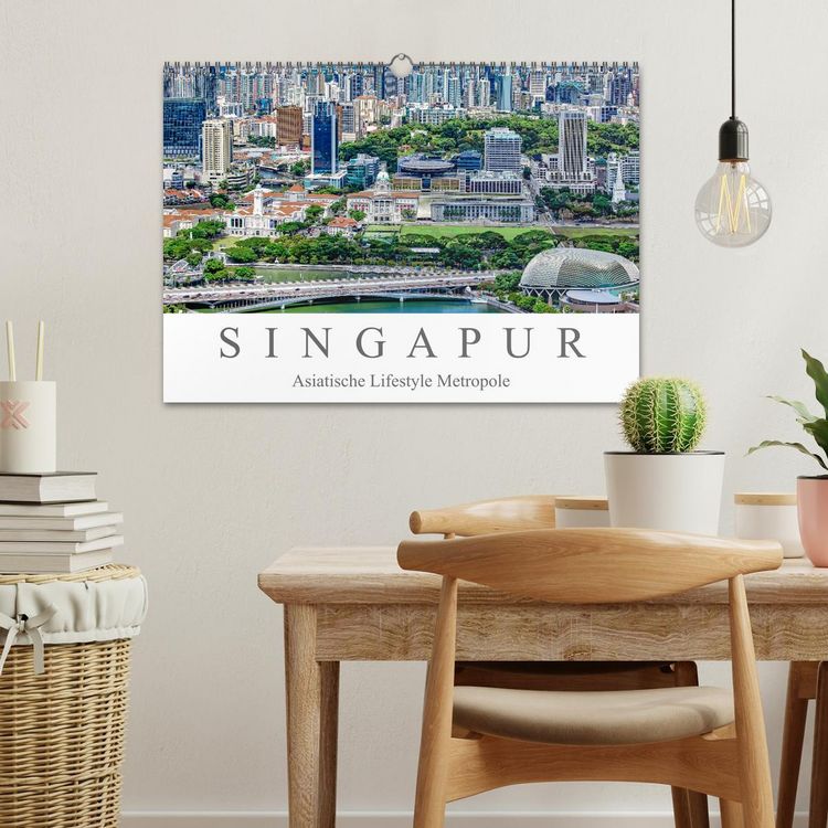 Produktbild: Singapur - Asiatische Lifestyle Metropole (Wandkalender 2026 DIN A3 quer), CALVENDO Monatskalender