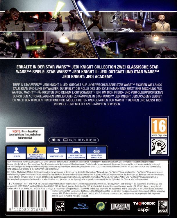 Produktbild: Star Wars Jedi Knight Collection