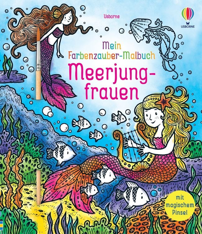 Produktbild: Mein Farbenzauber-Malbuch: Meerjungfrauen