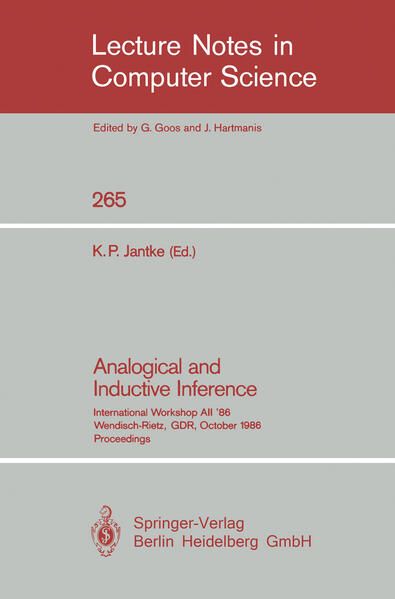 Produktbild: Analogical and Inductive Inference