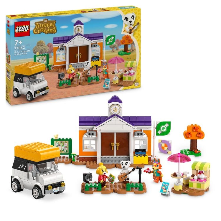 Produktbild: LEGO Animal Crossing K.K. spielt auf dem Festplatz, Bauspielzeug 77052
