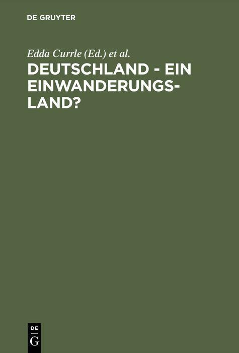 Produktbild: Deutschland - ein Einwanderungsland?