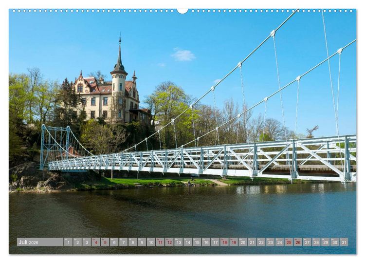 Produktbild: Zwickau und das Tal der Mulde (hochwertiger Premium Wandkalender 2026 DIN A2 quer), Kunstdruck in Hochglanz
