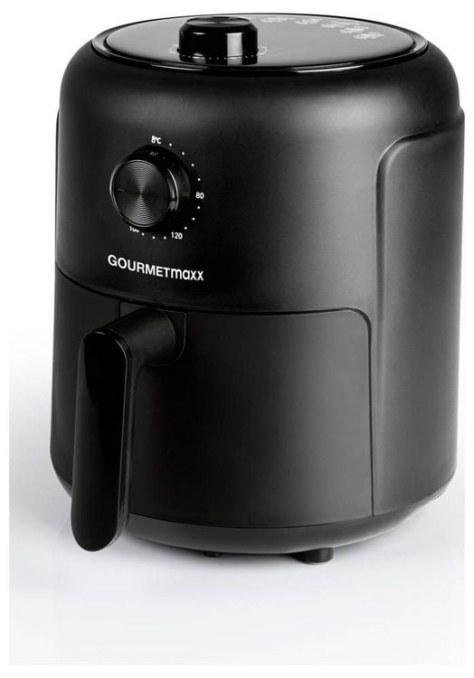 Produktbild: GourmetMaxx Hei&szlig;luft-Fritteuse Mechanisch 2,3l Hei&szlig;luft-Fritteuse 1000W Schwarz