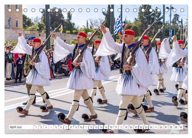 Produktbild: Griechenland - Athen (Tischkalender 2026 DIN A5 quer), CALVENDO Monatskalender