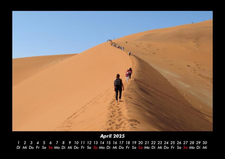 Produktbild: Wanderlust 2025 Fotokalender DIN A3