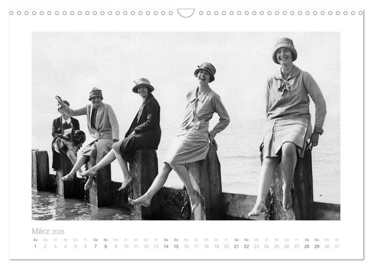Produktbild: Die 20er Jahre - Glanz und Glorie (Wandkalender 2026 DIN A3 quer), CALVENDO Monatskalender