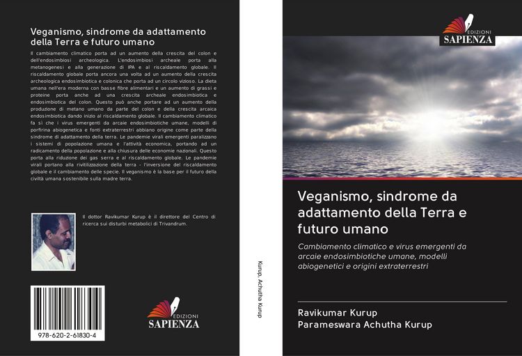 Produktbild: Veganismo, sindrome da adattamento della Terra e futuro umano