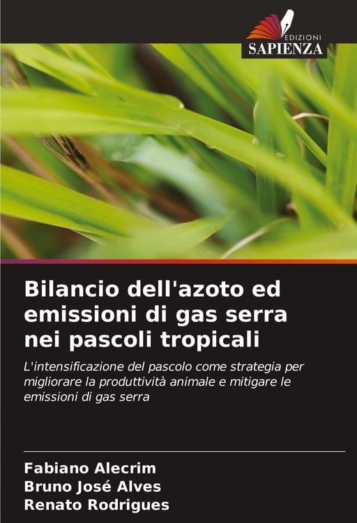Produktbild: Bilancio dell'azoto ed emissioni di gas serra nei pascoli tropicali