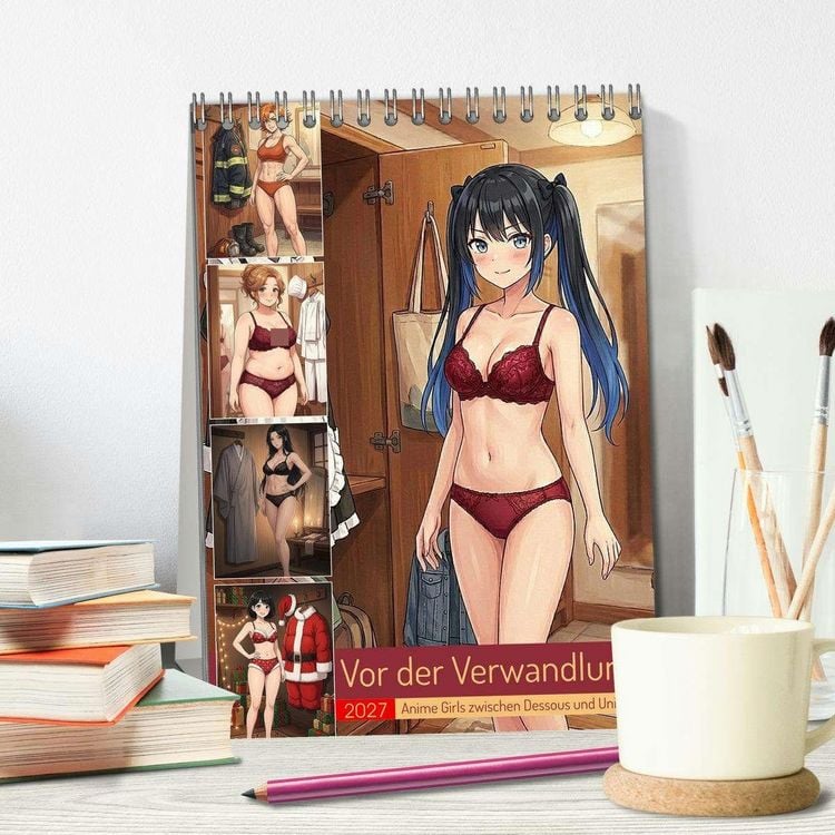 Produktbild: Vor der Verwandlung (Tischkalender 2027 DIN A5 hoch), CALVENDO Monatskalender
