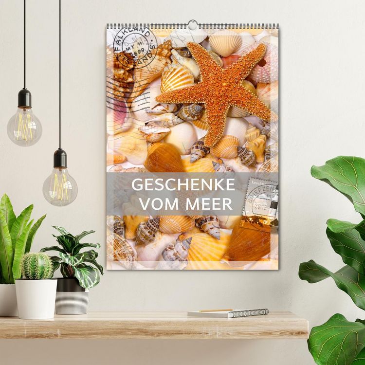 Produktbild: Geschenke vom Meer (Wandkalender 2026 DIN A2 hoch), CALVENDO Monatskalender