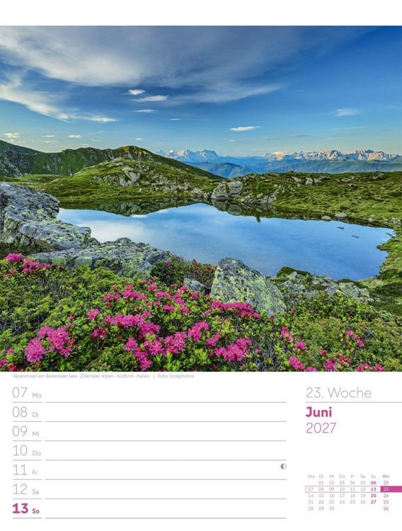 Produktbild: Faszination Alpenwelt Wochenplaner Kalender 2027