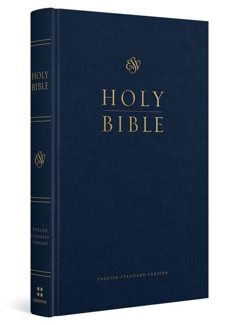 Produktbild: ESV Church Bible, Large Print (Hardcover, Blue)